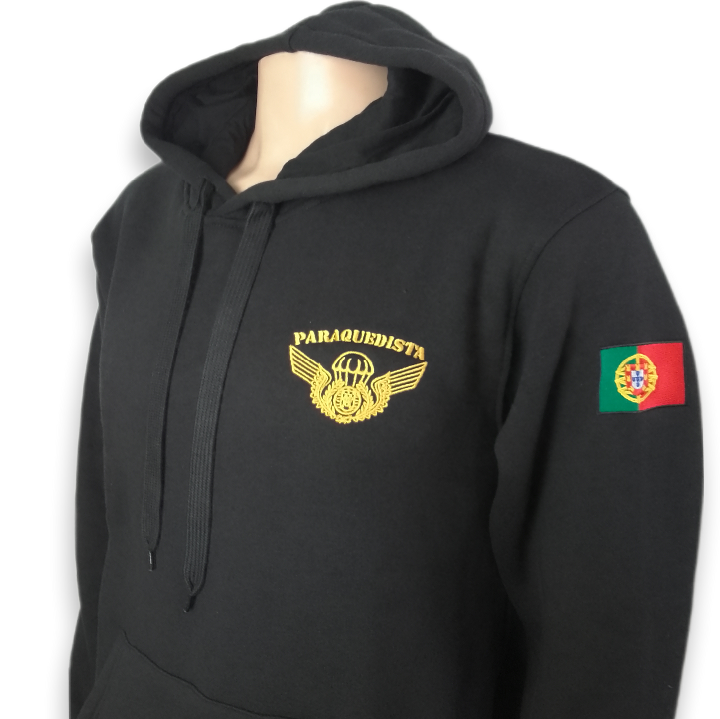 Camisola  / Hoodie com capuz  Paraquedista