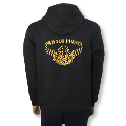 Camisola  / Hoodie com capuz  Paraquedista