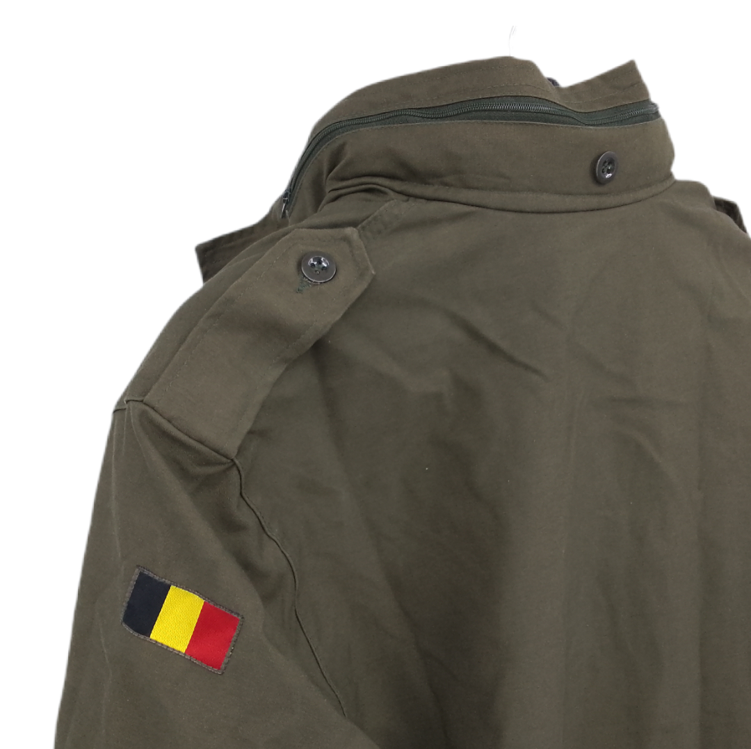 Parka / casaco Belga / sobretudo militar Belga, resistente à chuva