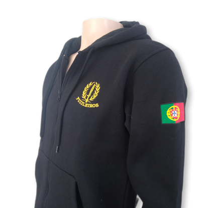 Embroidered Jacket - Marine