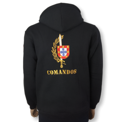 Casaco / Hoodie Bordado - Comandos