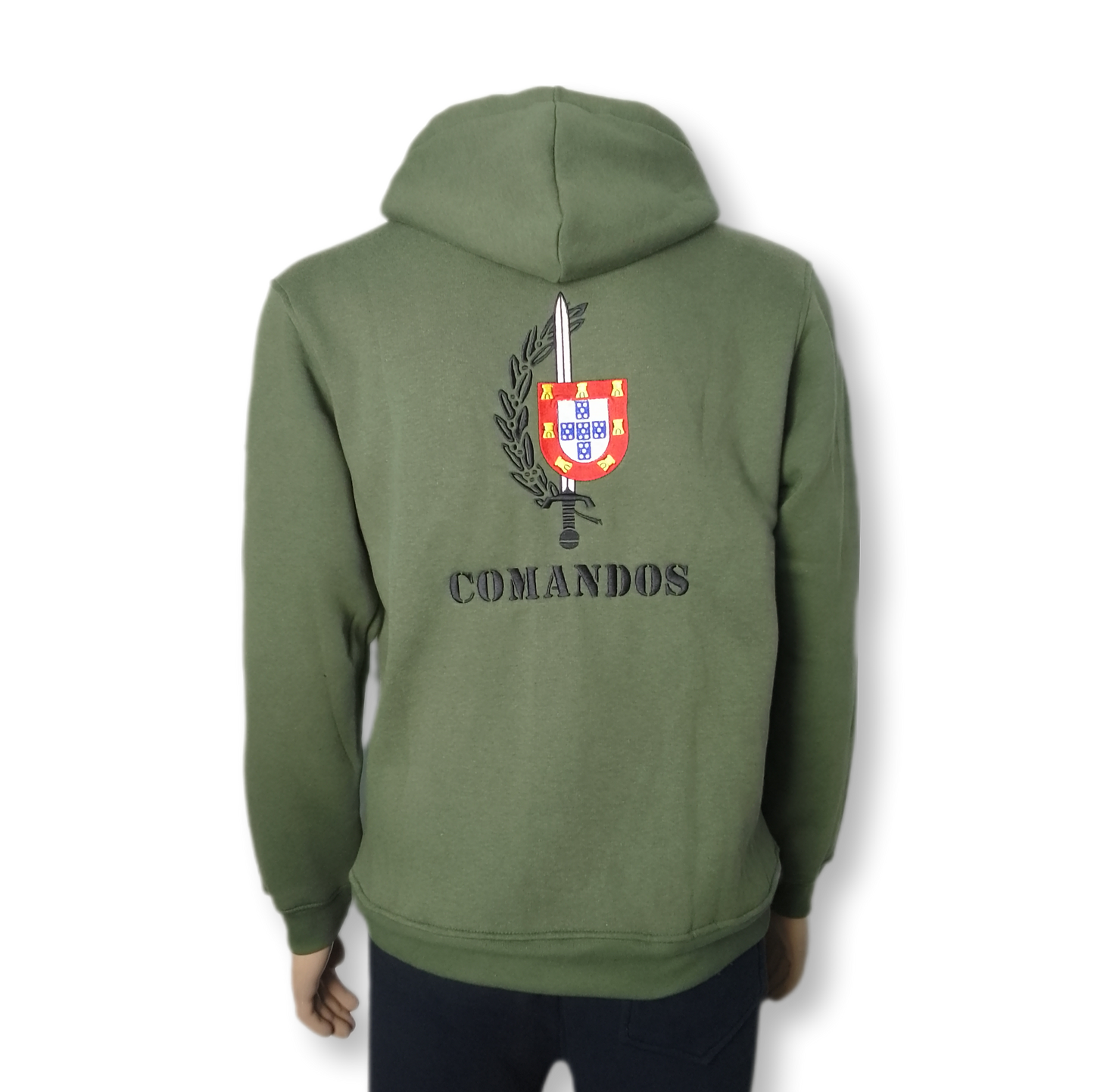 Casaco / Hoodie Bordado - Comandos