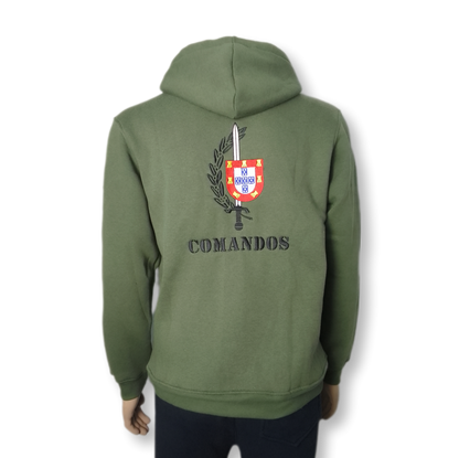 Casaco / Hoodie Bordado - Comandos