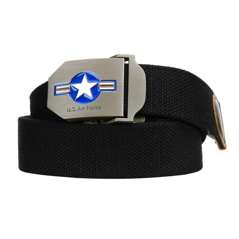 US Air Force Leather Trim Belt