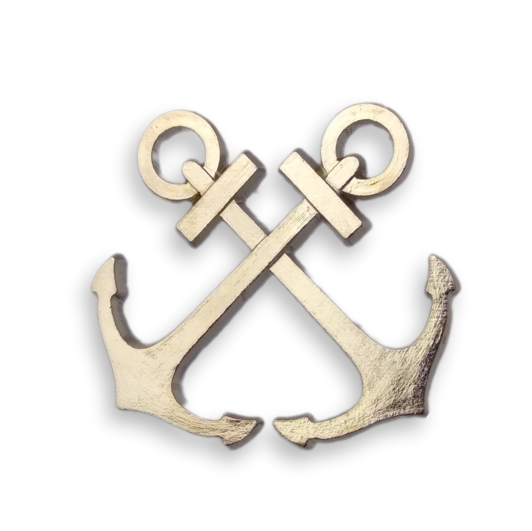 Navy Beret Badge - Anchors