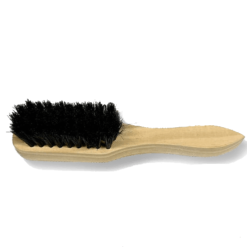 Small brush for applying grease