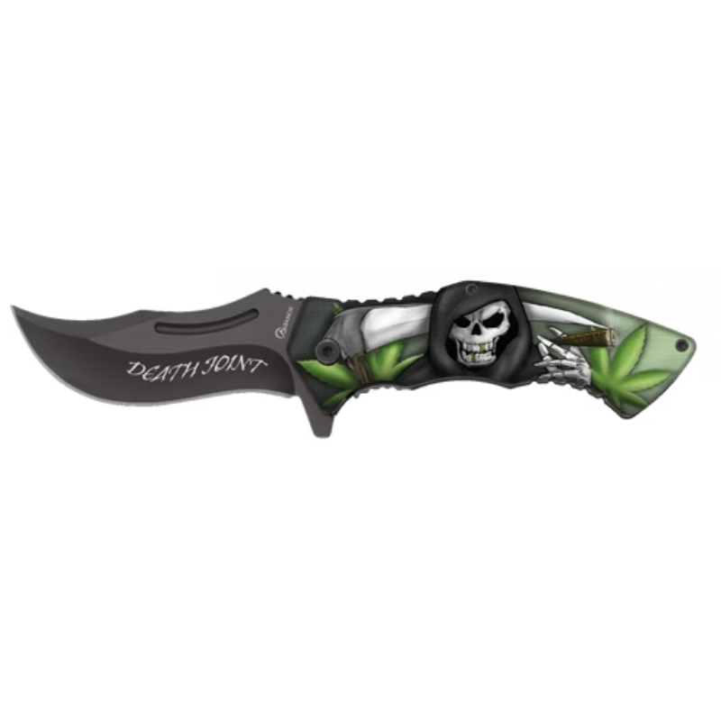 Faca Albainox 3D Skulls + Roses