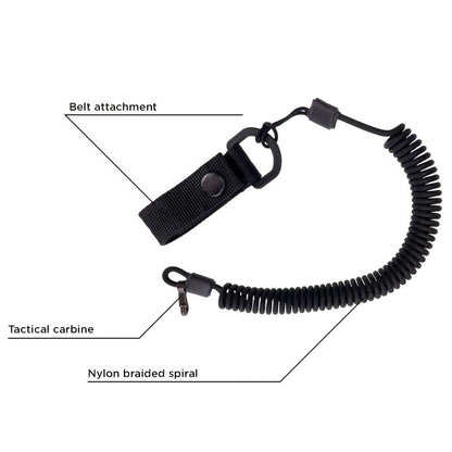 Faithful / Spiral cord with belt attachment