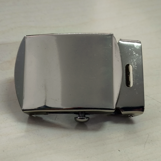 Plain belt buckle