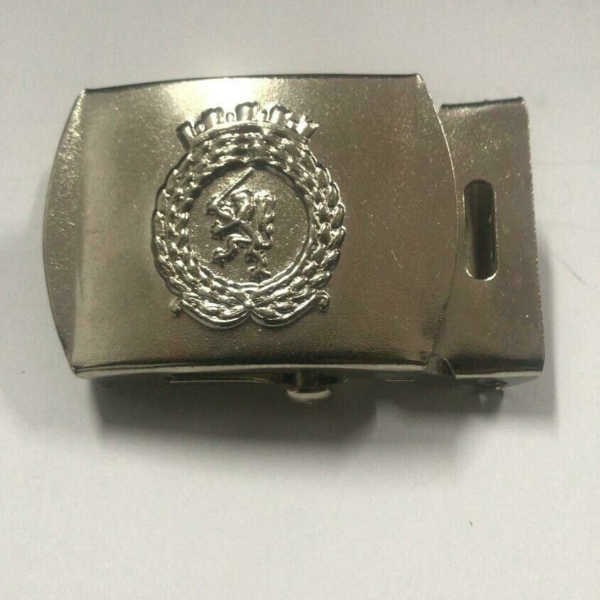 Silver Army Buckle