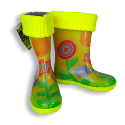 Children's ankle boots with designs