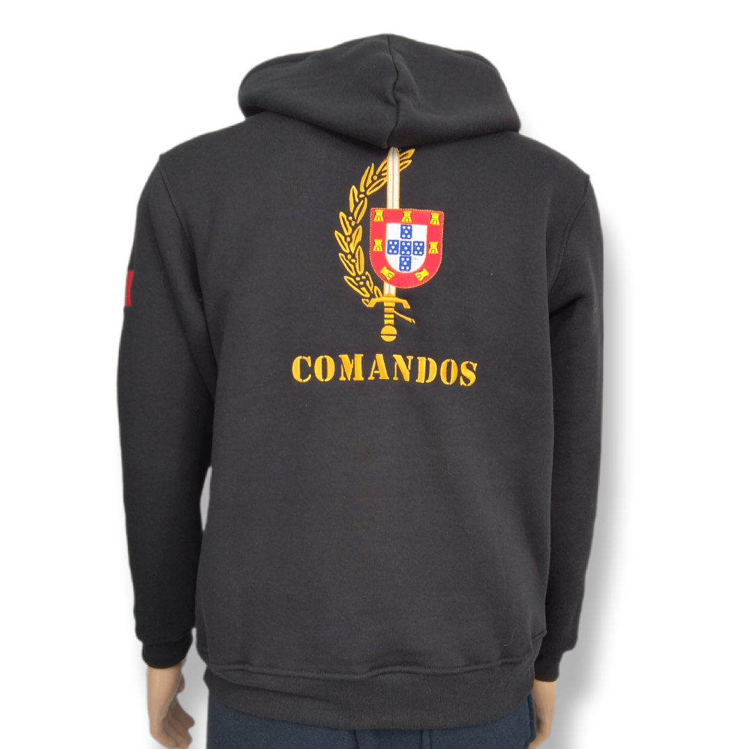 Camisola com capuz / Hoodie Comandos