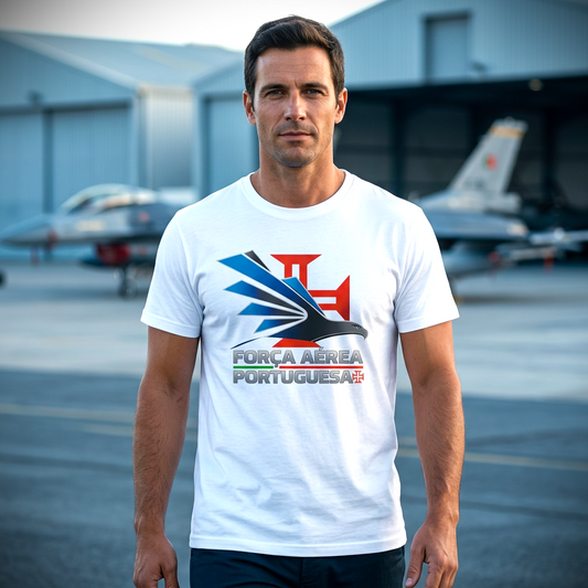 T-shirt estampada da Força Aérea Portuguesa - FAP