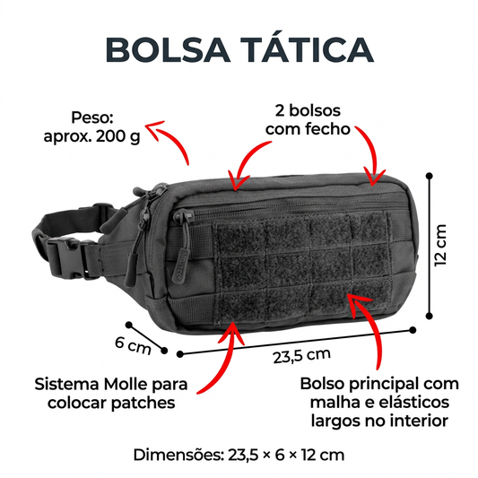 Bolsa de cintura - FANNY PACK MOLLE