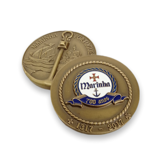 Medalha comemorativa dos 700 anos da Marinha