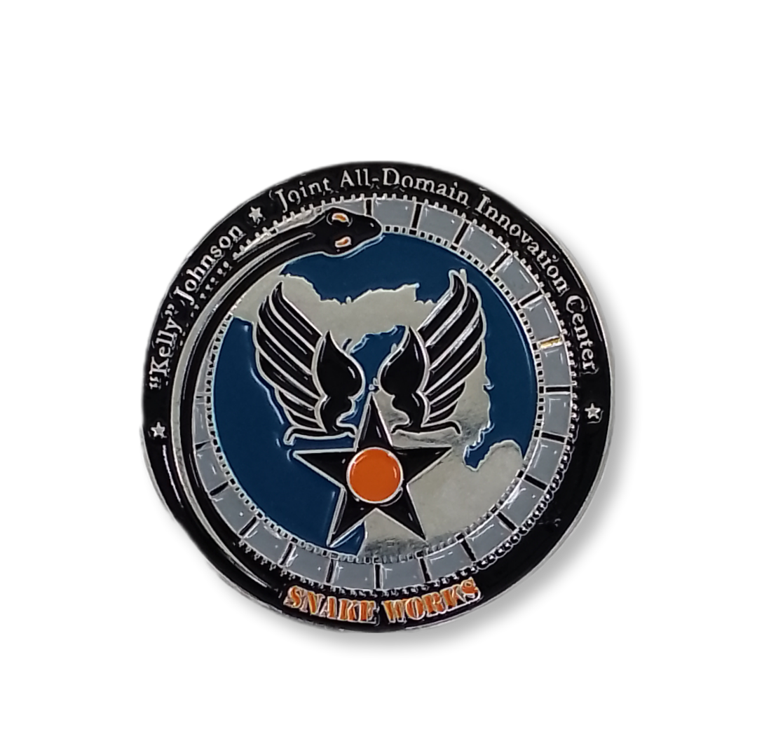 Medalha / moeda AIM HI - Academia*Industry*Military - Hybrid Innovations