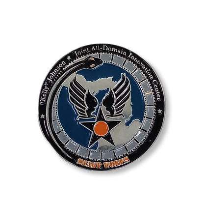 Medalha / moeda AIM HI - Academia*Industry*Military - Hybrid Innovations