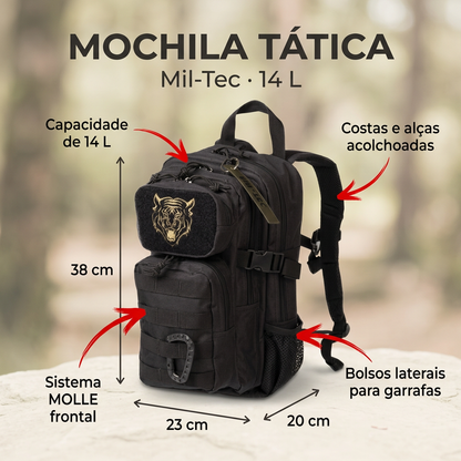 Mochila tática Miltec 14lt