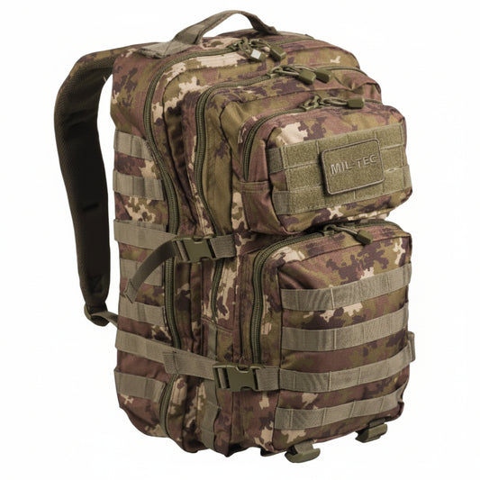 Mochila tática Mil-Tec 36 L em camuflado Vegetato