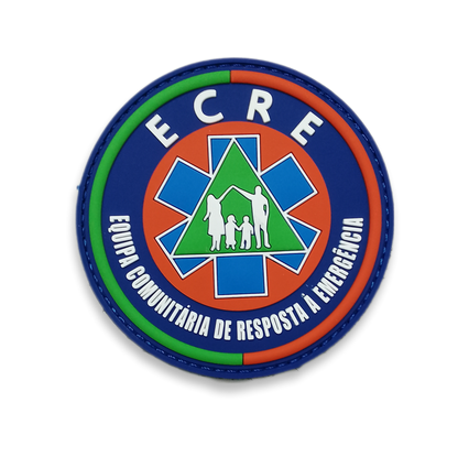 Patch PVC ECRE - Equipe Comunitária de Resposta á Emergência