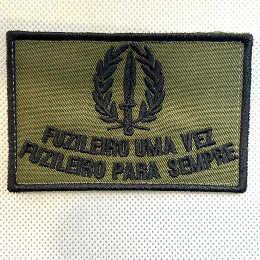 Patch fuzileiros : Uma vez fuzileiro... - Trincheira Militar