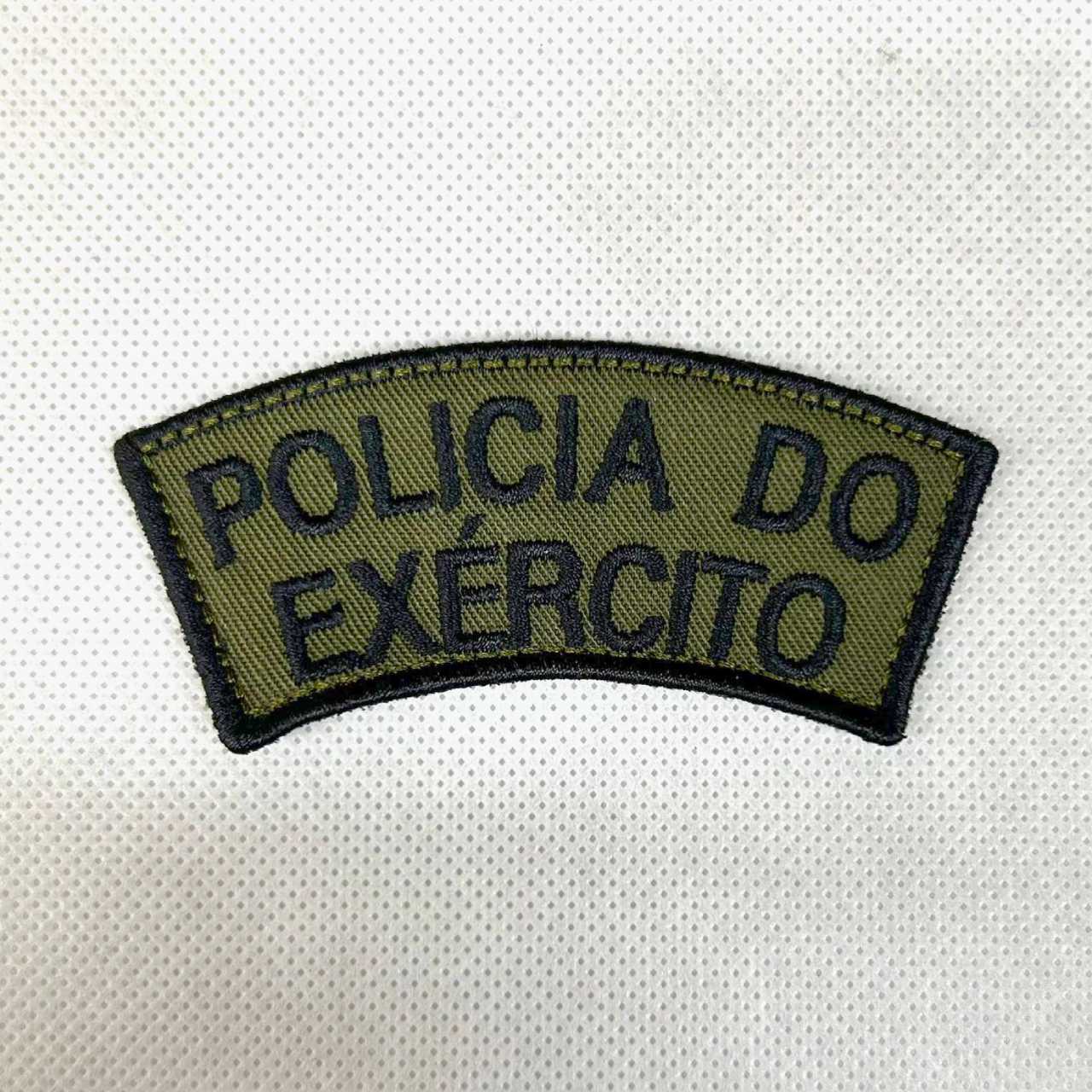 Patch meia-lua Policia do Exercito - PE