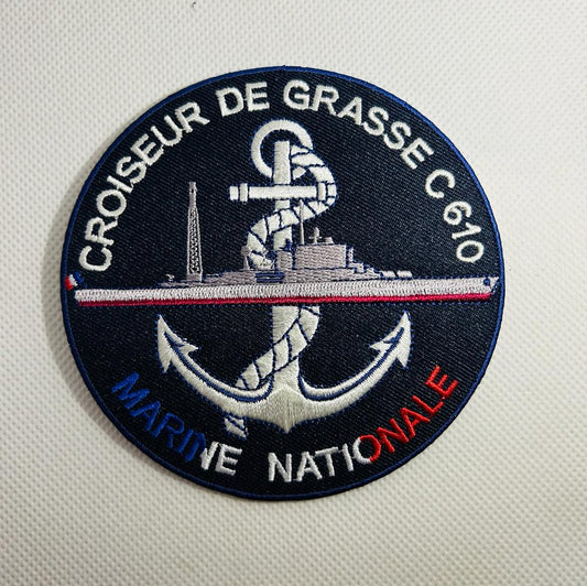 French Navy Patch 04 - Croiseur de Grasse C610