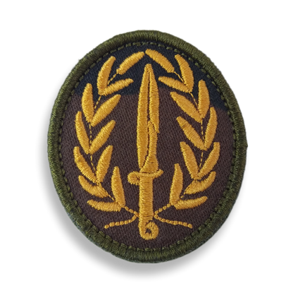 Oval Patch Marine Course Badge