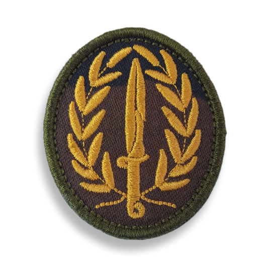 Oval Patch Marine Course Badge