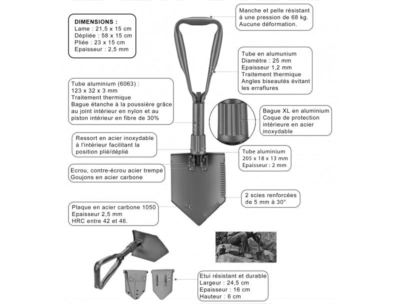 High Strength Shovel