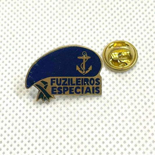 Pin da Boina de Fuzileiro Especial - Trincheira Militar