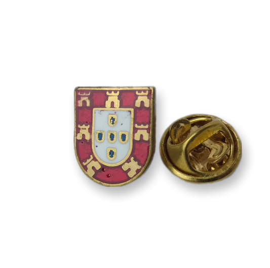 Pin Portugal Coat of Arms Quinas