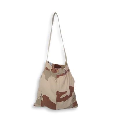 Bolsa / Saco de ombro de calças militares camufladas