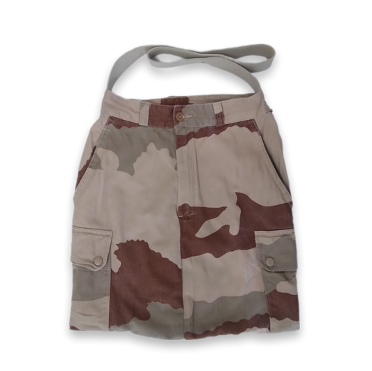 Bolsa / Saco de ombro de calças militares camufladas