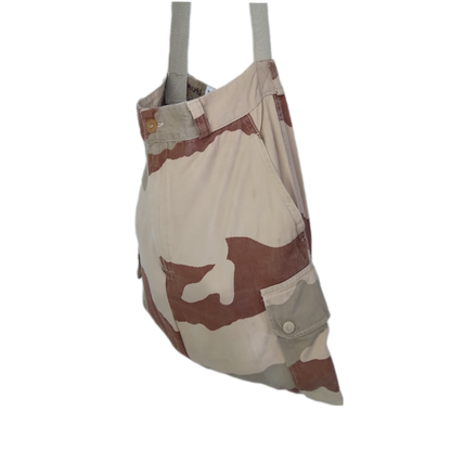 Bolsa / Saco de ombro de calças militares camufladas