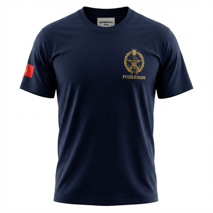 T-shirt estampada Fuzileiro - 220g