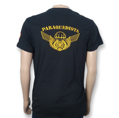 T-shirt Paraquedista Bordada