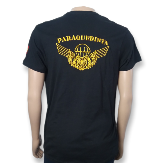 T-shirt Paraquedista Bordada