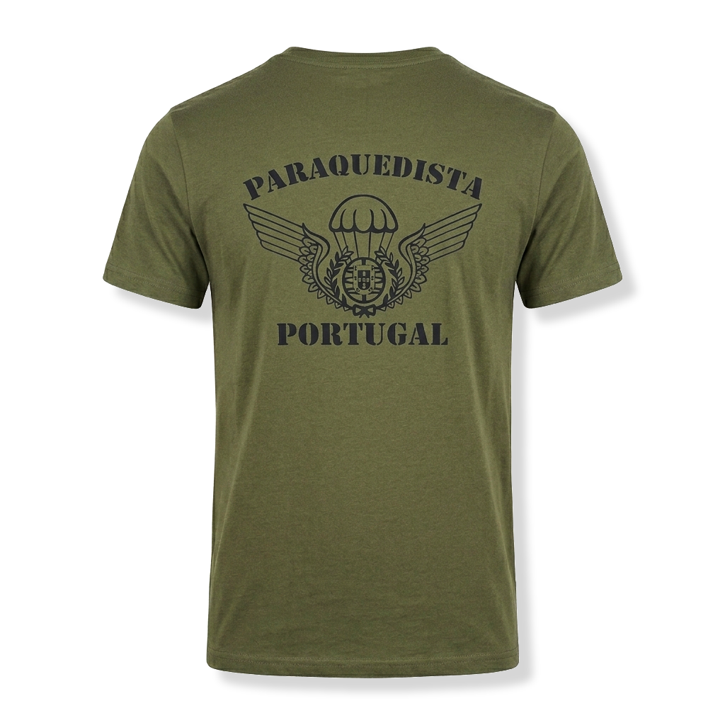 Tshirt estampada Paraquedista - Brevet