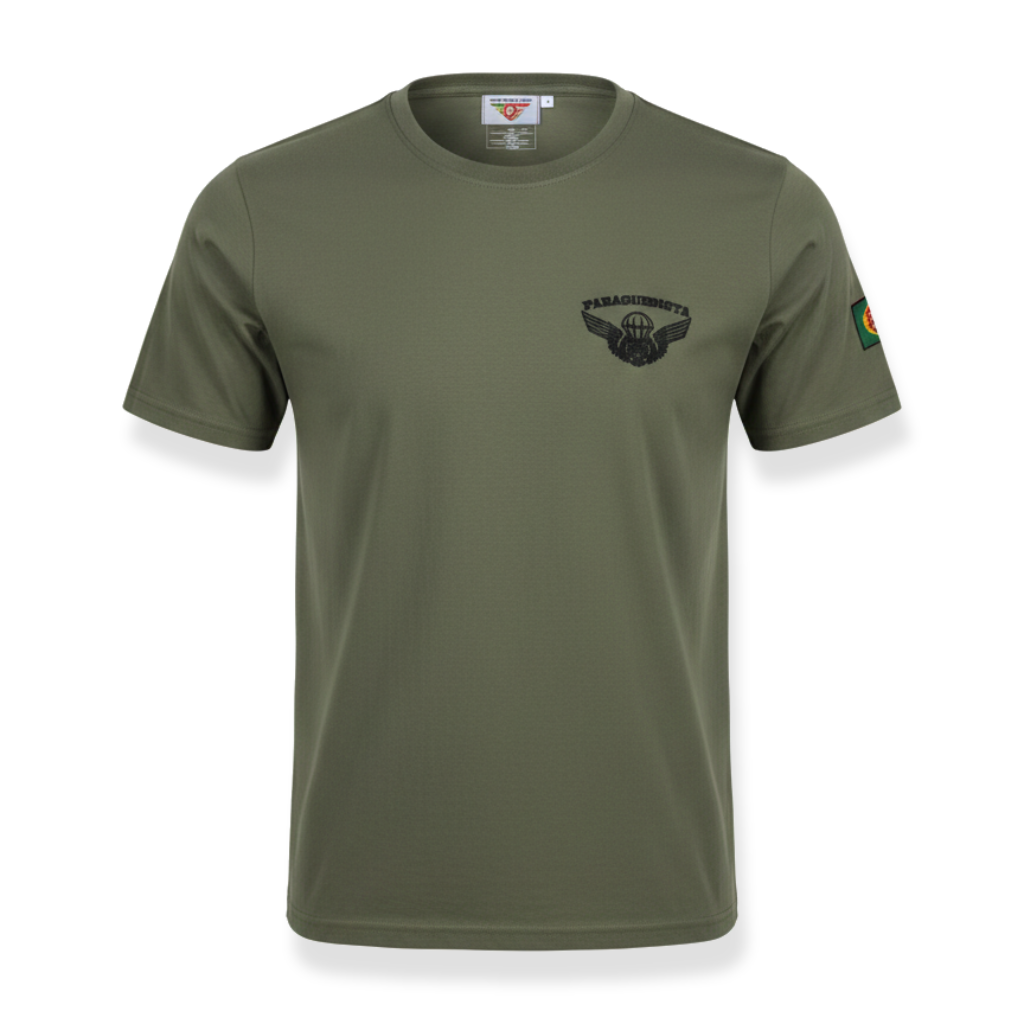 Embroidered Parachutist T-shirt