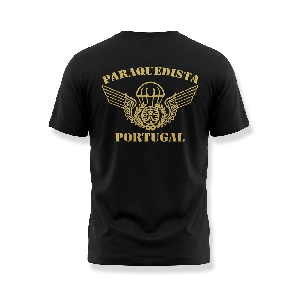 Tshirt estampada Paraquedista - Brevet