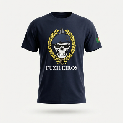 T-shirt estampada Fuzileiro - 220g