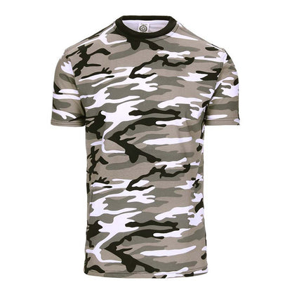 T-shirt camuflada