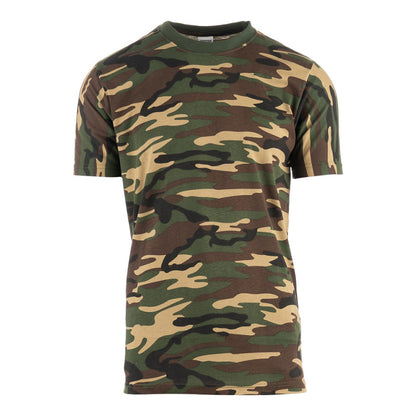 T-shirt camuflada